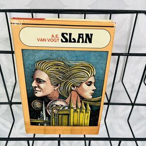 Slan A. E. Van Vogt 1968 Book‎ Club Edition Sci-fi HardCover Dust Jacket